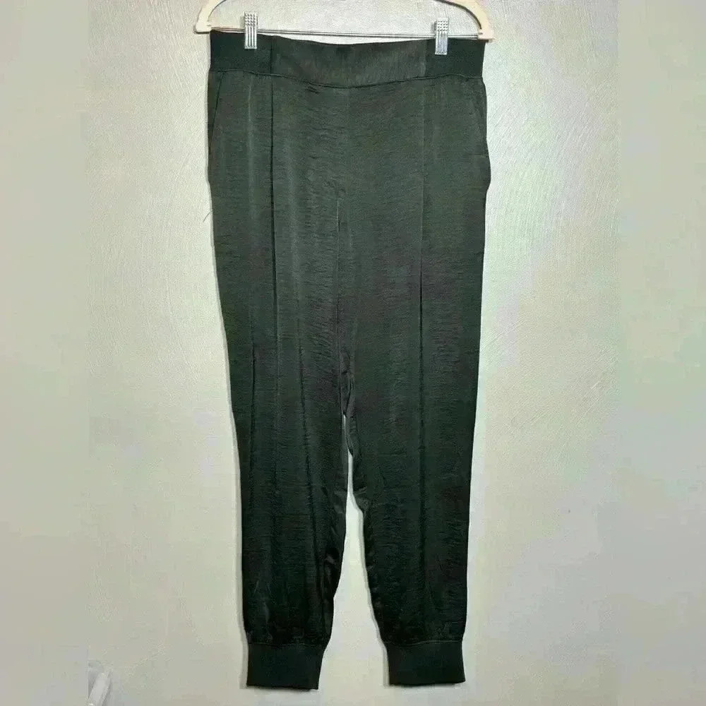 DKNY Women's‎ Pull-On Tapered Joggers Black Size Small
